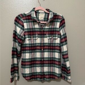 American Eagle Multicolor Plaid Shirt